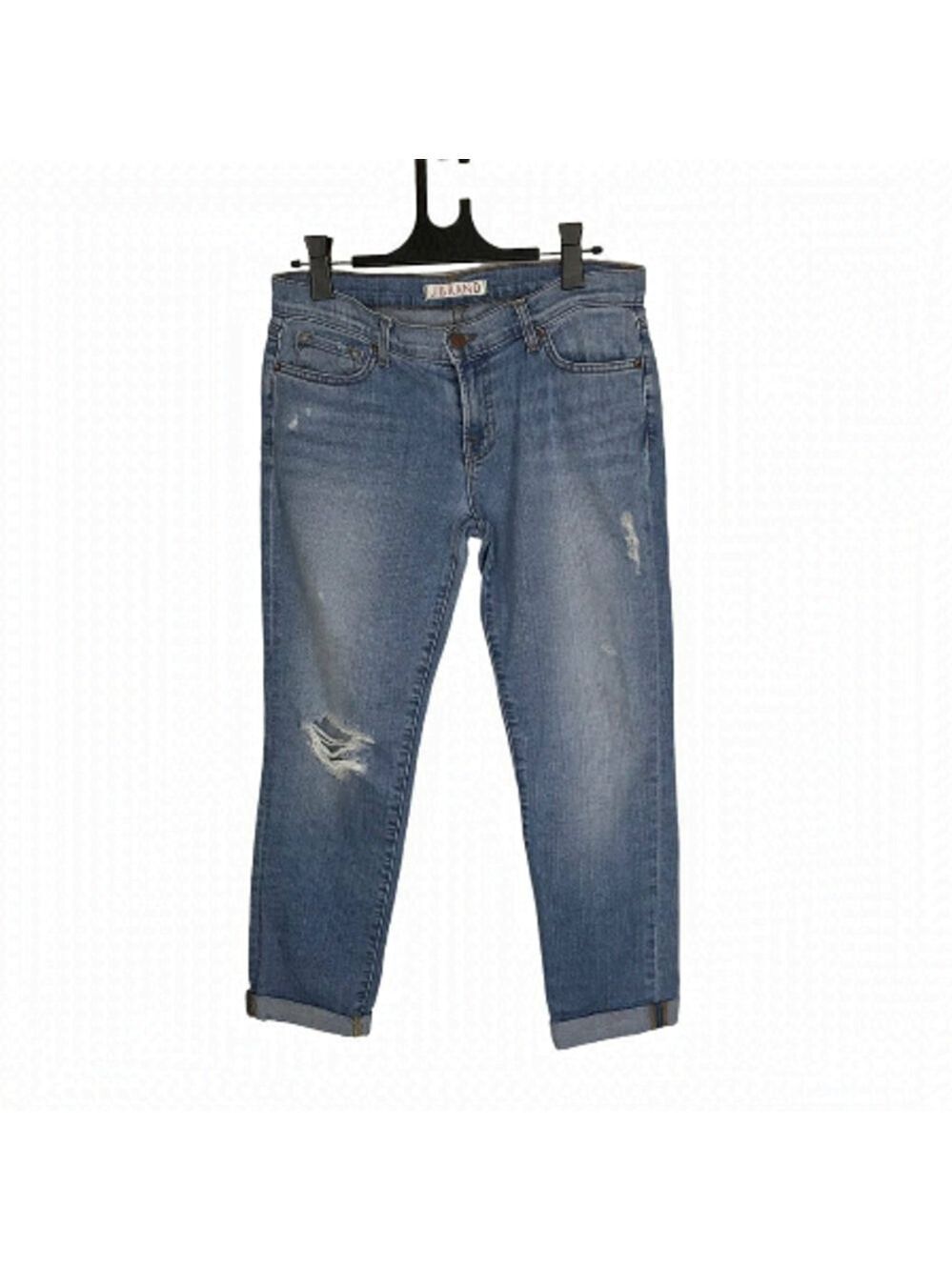 J Brand Light Wash Distressed Jeans Size 26